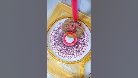 Wait For Video 🙊💥 | Spirograph Drawing Art | #Atik_official #shorts #spirograph 👀🥀