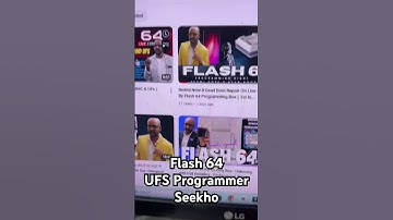 Flash 64 UFS ProgrammerSeekho #flash64 #smartphone #easyjtag