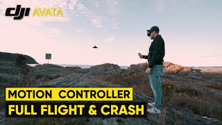 DJI Avata / Motion Controller Full Flight, Crashes & Review