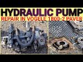 Hydraulic Pump Repair in Hindi, How to repair Hydraulic Pump, Vogele Paver Hydraulic Pump Repair,