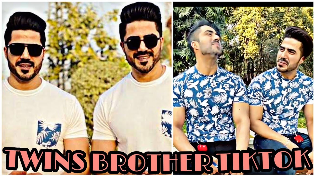 Twins brothers Tik Tok video shan and ali tiktok shaan and ali tik