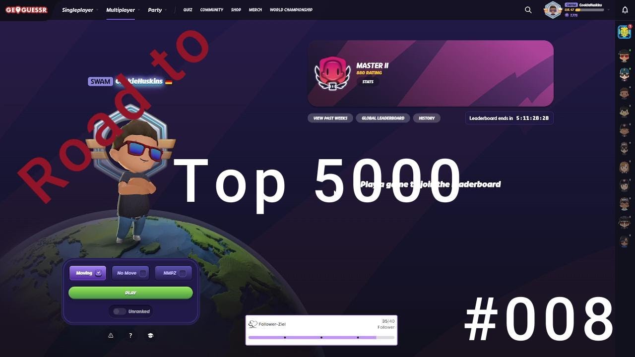 Road to Top 5000...   oder?