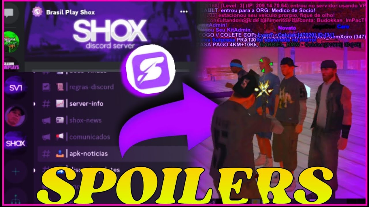 SURPREENDENTE! SPOILER DA NOVA ATUALIZAÇÃO DO SA-MP EAGLE - BRASIL PLAY SHOX!  