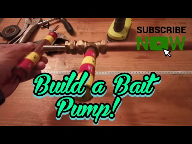 Bait Pump advice** By Ben from Fleetwood fishing supplies, plus JC