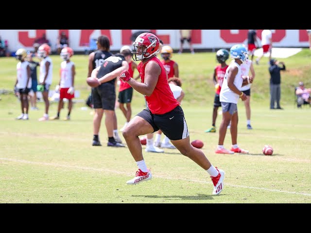 Martavious Williams 2024 Tight End NC State Camp Highlights