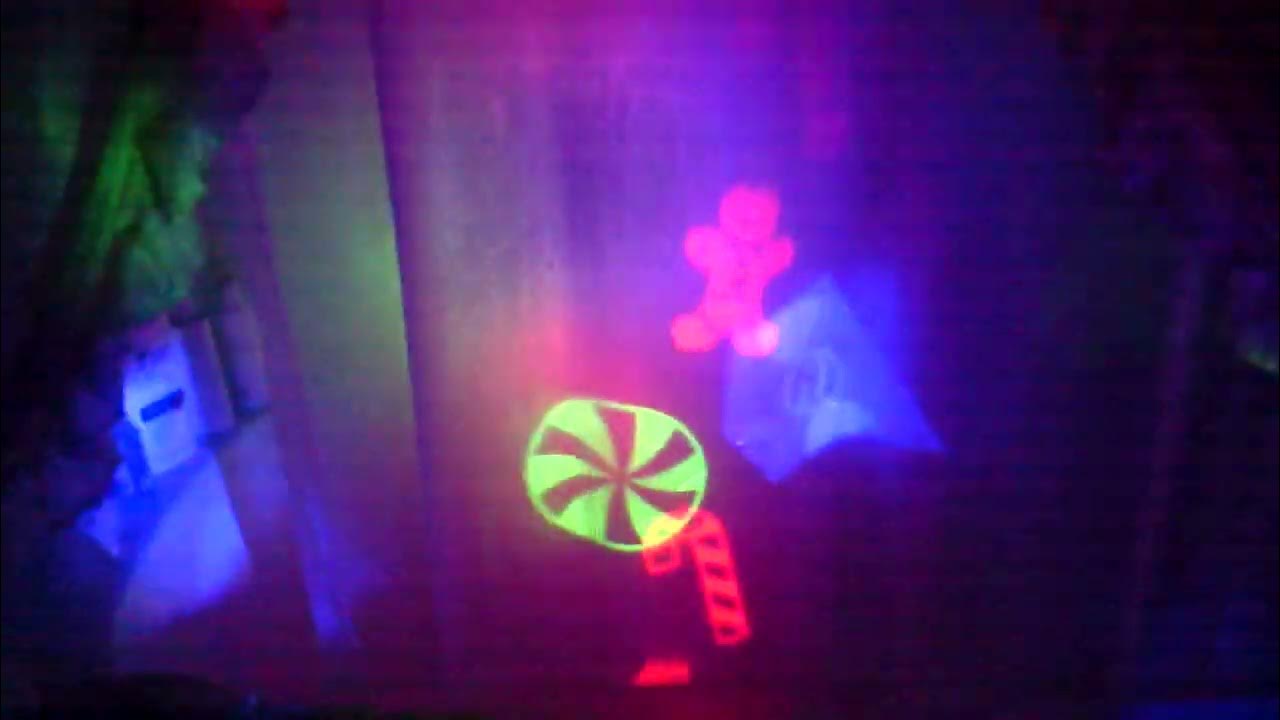 Gemmy Light Show LED Projection WhirlaMotionChristmas Holiday Tested
