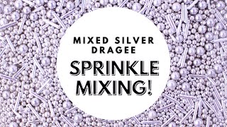 Mixed Silver Dragees Bling Up Your New Years Desserts