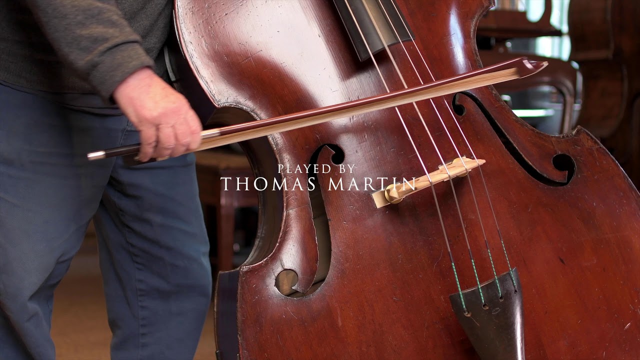 *SOLD* Joseph Tarr Double Bass: Played by Thomas Martin *SOLD*