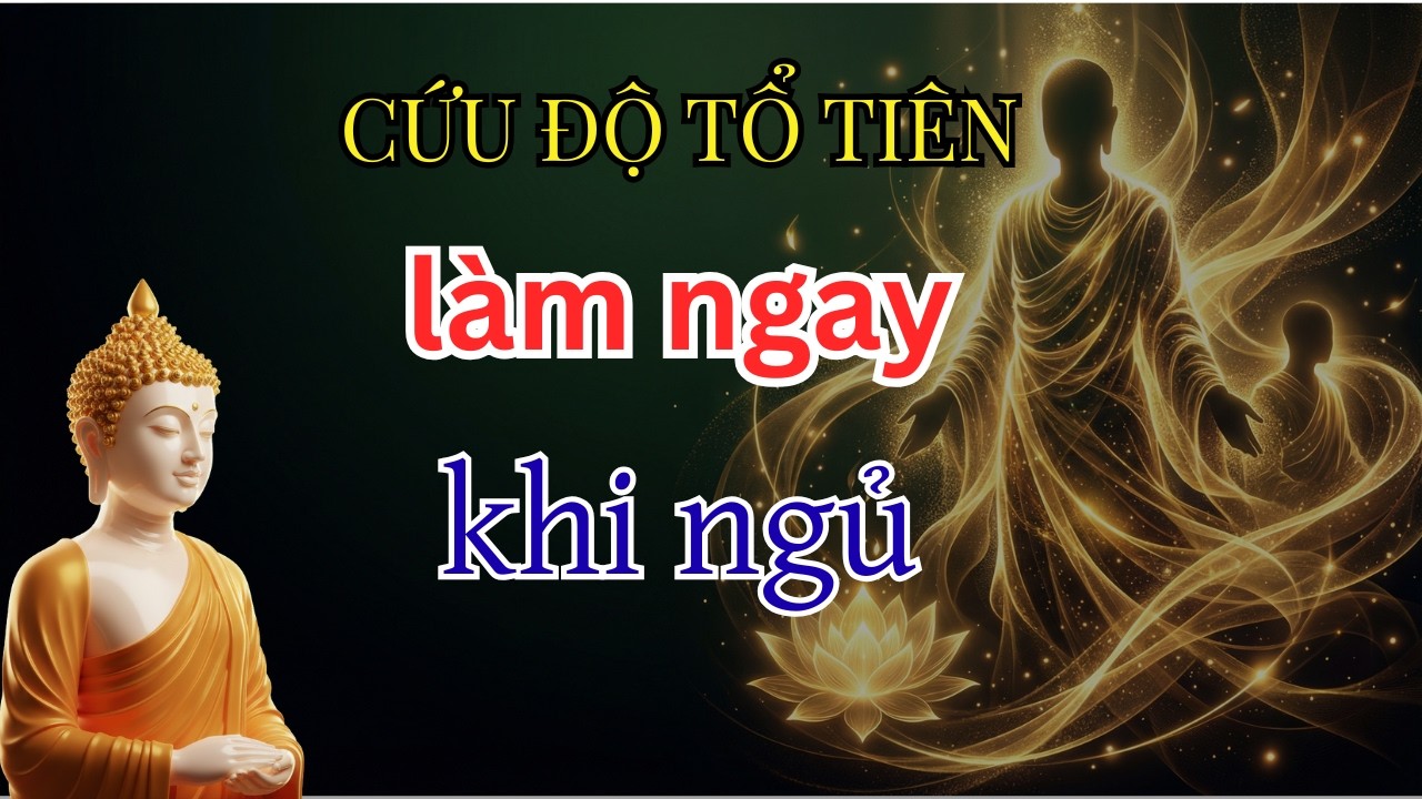 LÀM ĐÚNG 1 VIỆC NÀY Khi Nằm Ngủ Để Cứu Độ 