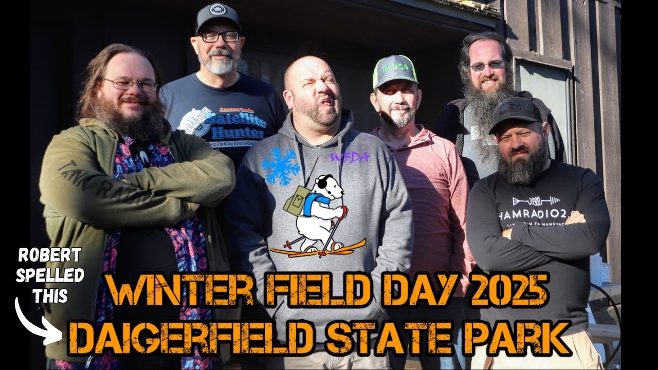 Winter Field Day 2025!  We Almost Froze To Death!!