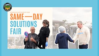 Same-Day Solutions Fair Provides A Path to Progress for People Experiencing Homelessness