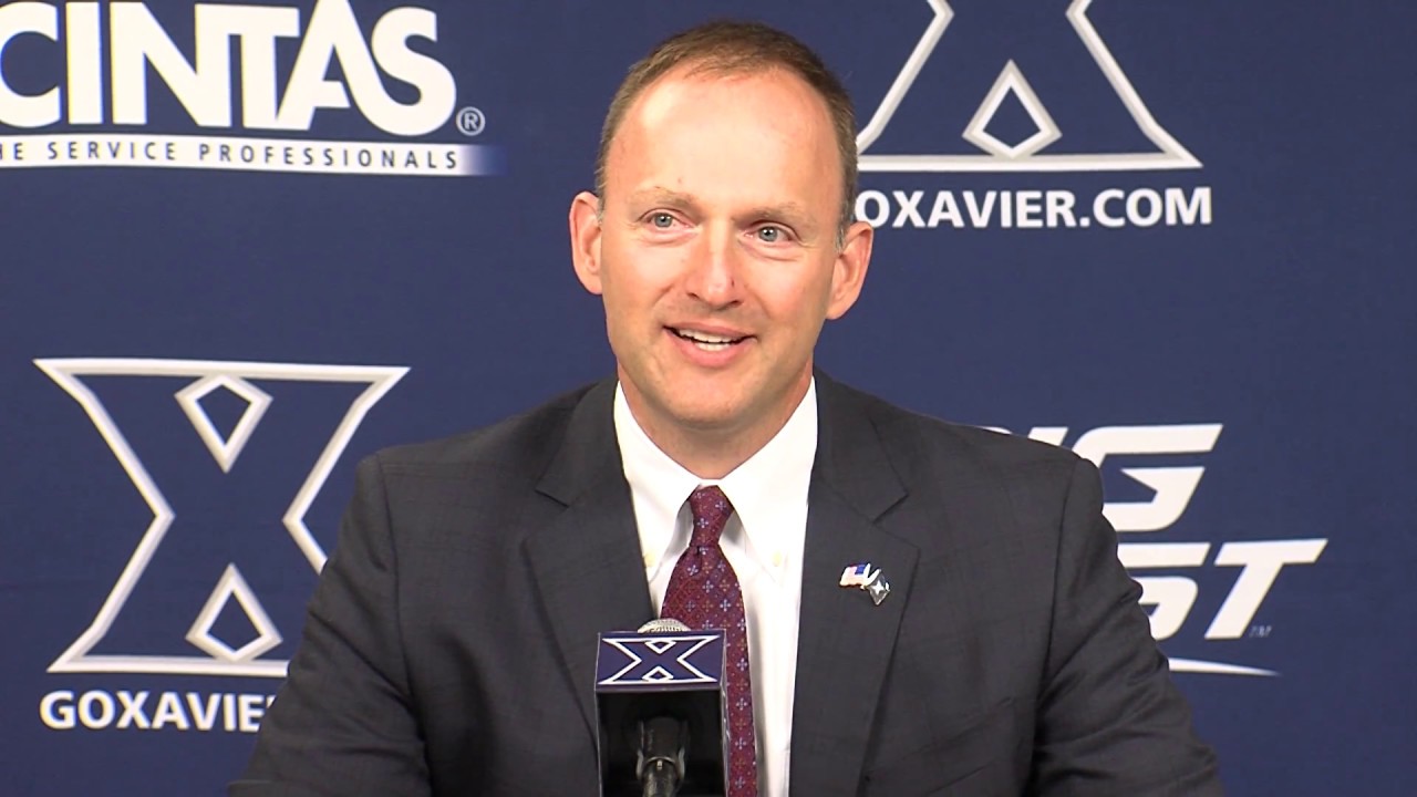 Xavier Media Day Greg Christopher YouTube
