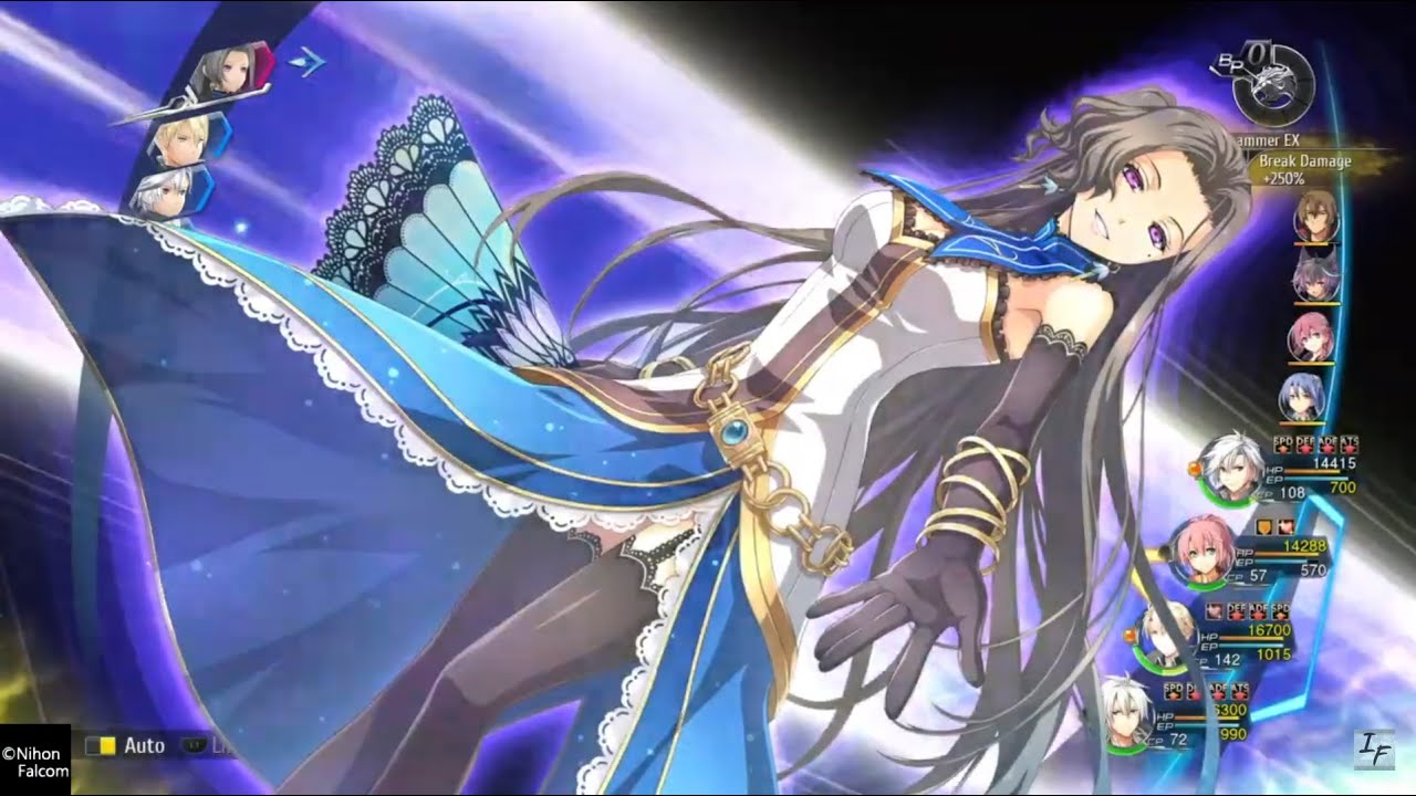 Trails of Cold Steel IV : The End of Saga ✶ Spectral Moon Mirror Trial 1 - Vita (Nightmare - Act 3)