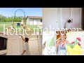 renovating our starter home into our DREAM HOME! (home projects part 5) | building my garden 👩🏼‍🌾⛲️🌷