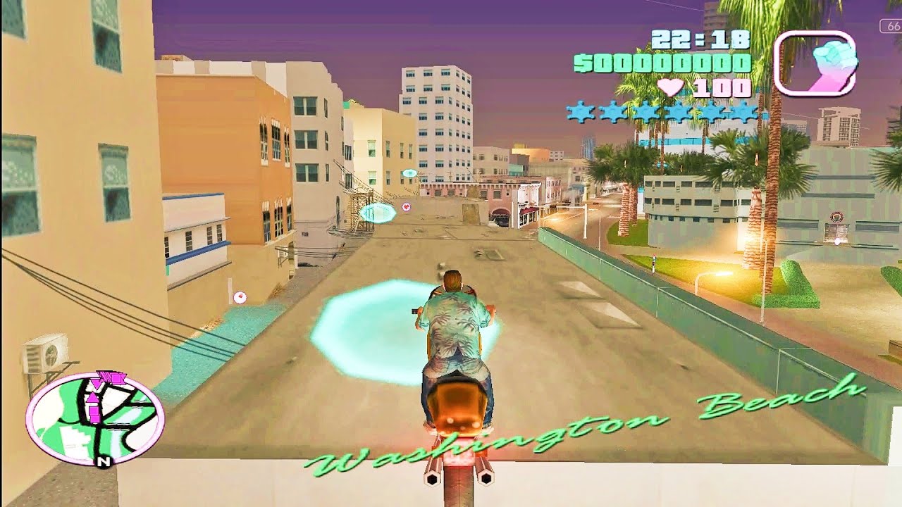 "🏍️ Ultimate PCJ Playground Bike Challenge in GTA Vice City! Master the Stunts & Conquer the Course!