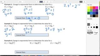 04.04 Examples 5 and 6 - General Log Rules
