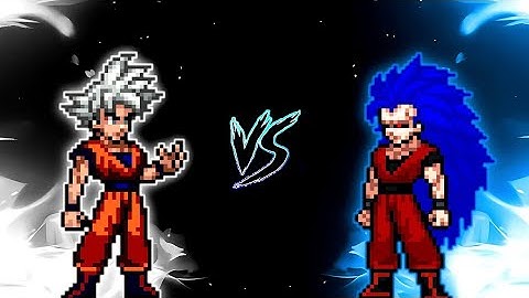 Son Goku DBS V7 OP (all form) VS Goku SSJ7 V2 OP in Mugen