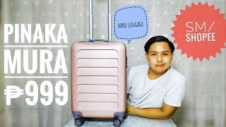 Best Affordable Handcarry Travel Luggage from SM or SHOPEE