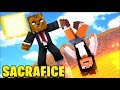 SACRIFICING OUR FRIEND!? - MINECRAFT NEVER HAVE I EVER | JeromeASF