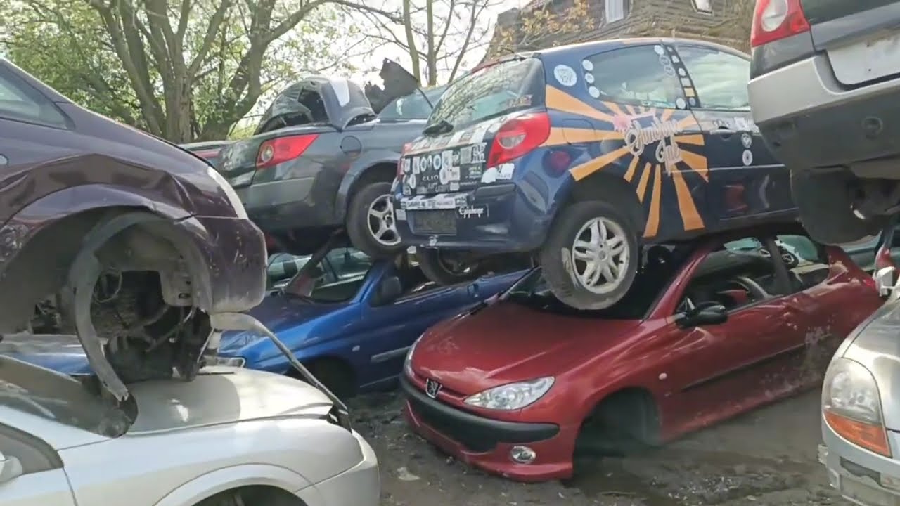 Besuch in der Autoverwertung Bauhaus