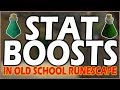 [OSRS] Everything that BOOSTS your STATS in Old School Runescape