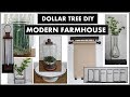 8 DOLLAR TREE DIY MODERN FARMHOUSE DECOR IDEAS 2020 | MAGNOLIA Inspired