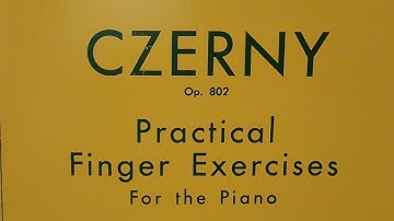 CZERNY Practical Finger Exercises For the Piano Op.802-１