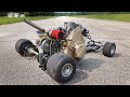 Turbo Diesel Go-Kart Big Gear Top Speed FULL SEND