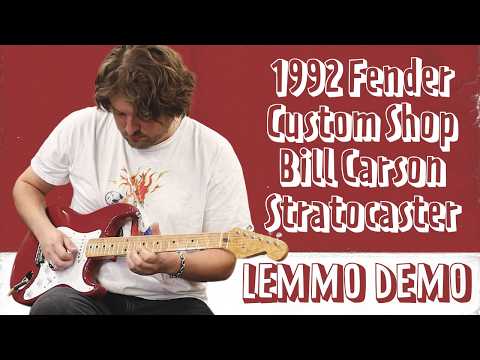 LEMMO DEMO: 1992 Fender Custom Shop Bill Carson Stratocaster