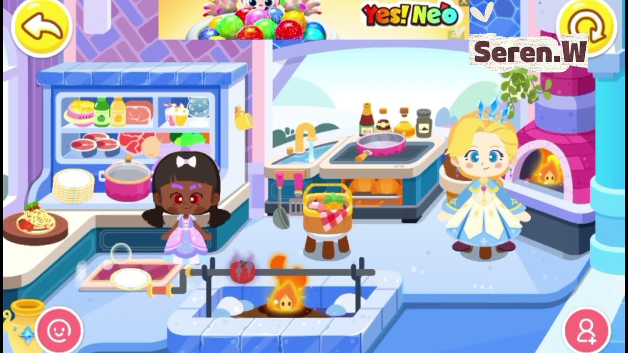 Babybus| kacamata bagus 🎉👸🥰🍥 #gamebabybus #games #babybusgames #miumiupanda 
