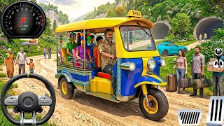 New Tuk Tuk Rickshaw Driving Games! Real Tuk Tuk Pick Drop Simulator Game Android Gameplay screenshot 5