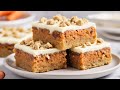 Keto Carrot Cake Bars | Delicious Low-Carb Dessert Treat