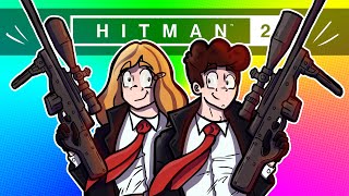 🔥 THE MOST NOTOUS AGENTS THIS SIDE OF THE WORLD! | HITMAN 2 SNIPER ASSASSIN FUNNY MOMENTS screenshot 1