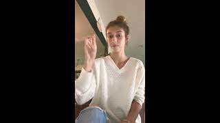 Midterm expressive ASL