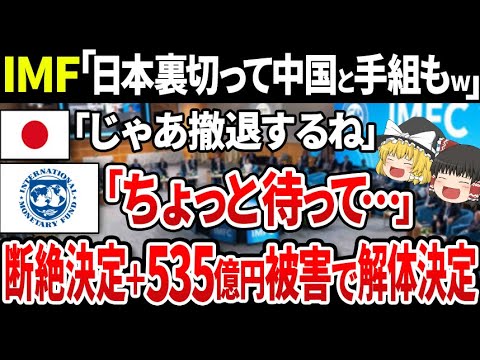 日本を潰そうとしたIMFが返り討ち！ とんでもない企業が大量撤退＋ 公的機関の巨額賠償でIMF完全終了【ゆっくり解説】