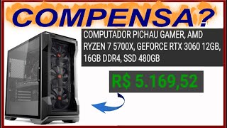 PC Mancer Gamer Kvasir III, AMD Ryzen 7 5700G, 16GB DDR4, SSD M.2