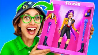 How to Become RUMI from HUNTRIX in Real Life! Funny Cosplay Transformation Challenge