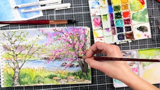 Spruce Up 3 Bland Plein Air Paintings With Me! Live 3pm ET 5/22/23