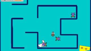 Oskar's second game in Scratch: Cheese Chase