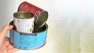 6 AWESOME IDEAS FROM CANS
