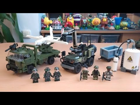 LEGO MILITARY Brick Военный грузовик