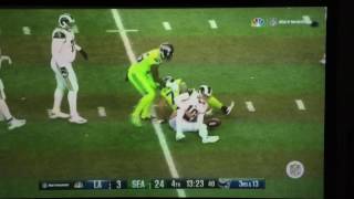 Celebrity Michael Bennett gets Key and Peele style excessive celebration penalty Wealth