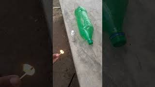 #expriments #alchohol #isopropylalcohol #shorts experiment with isopropyl alcohol (bottle rocket🚀)