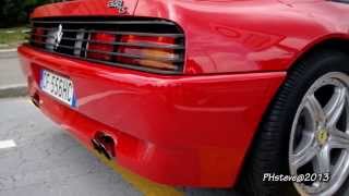 Ferrari 348TS LOUD sound - revs and ride!