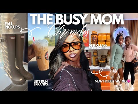 THE BUSY MOM CHRONICLES🪄 FALL PICKUPS 🤎😍| NEW HOBBIES| ERRANDS | CHITCHAT & GIRLTALK *🥰