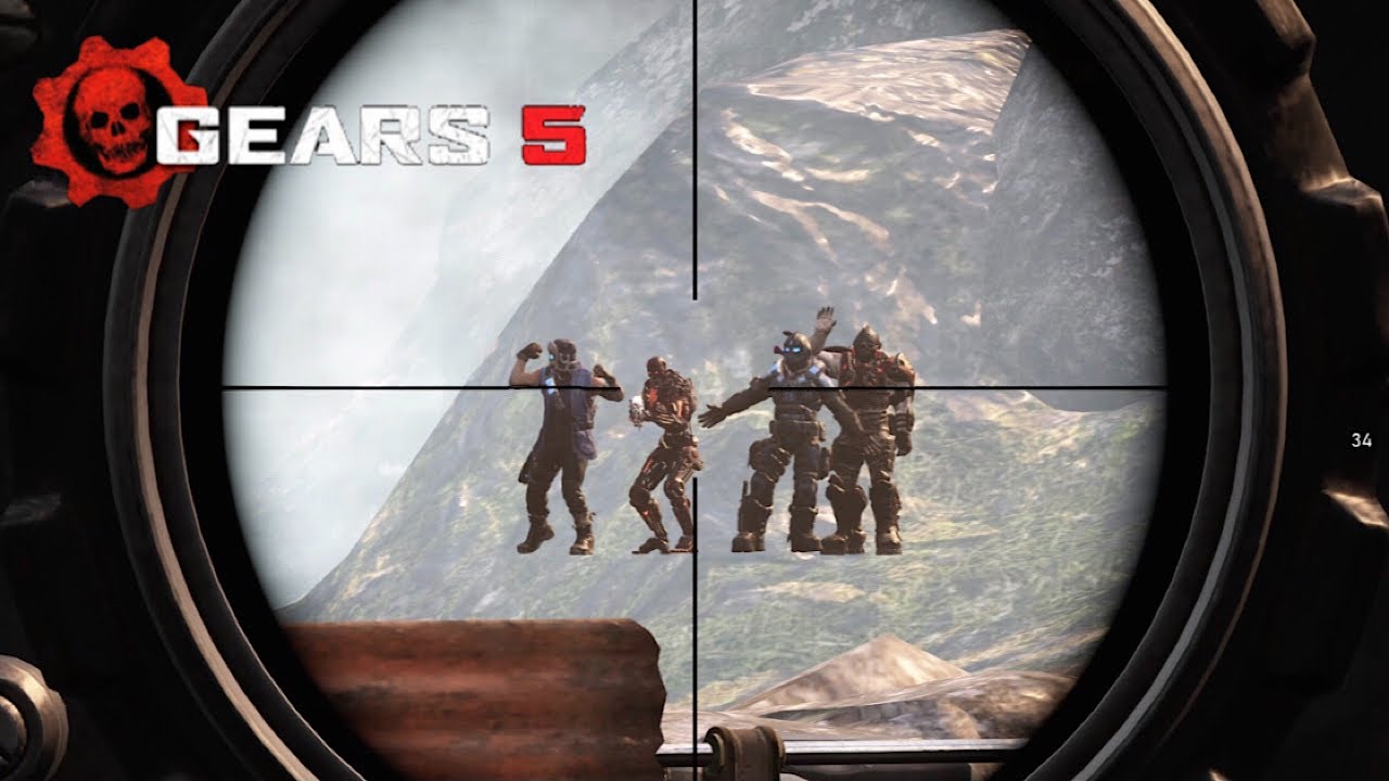 Gears 5 - Dam Out Of Bounds Glitch (Tutorial/Showcase)