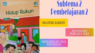 Tema 1 Hidup Rukun Kelas 2 Halaman 59,60,61,62,63,64,65,66 dan 67