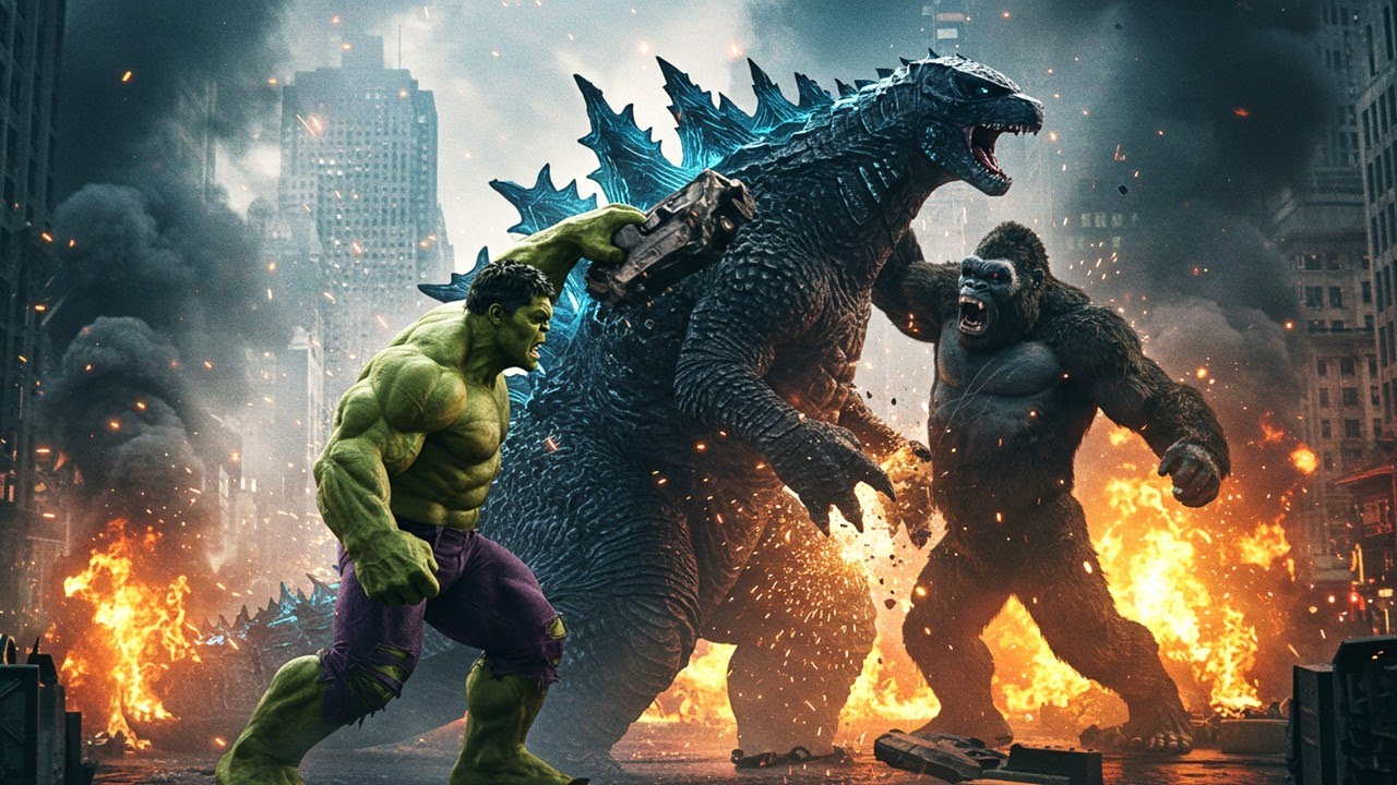 Epic Battle: King Kong vs Godzilla | Humanity’s Last Hope | Full Kong Movie Story (4K Ultra HD)