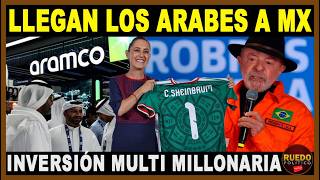 SEGUNDO TRIUNFO DE MÉXICO, LA PRESIDENTA ANOTA MEGA INVERSIÓN MILLONARIA DE ARABIA SAUDITA Y BRASIL