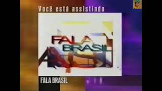 Record | Vinheta Você está assistindo - Fala Brasil (01/03/2004)